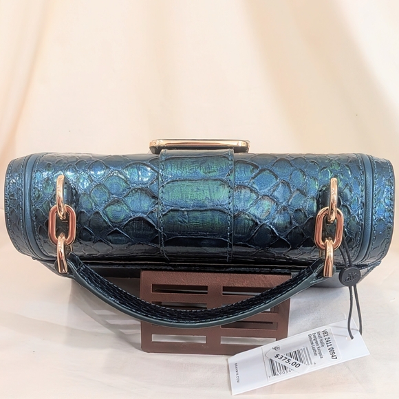 NWT Brahmin Small Hallie in Evergreen Kalopsia - Picture 6 of 15